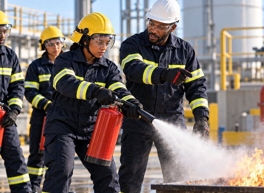 Basic Industrial Fire-fighting